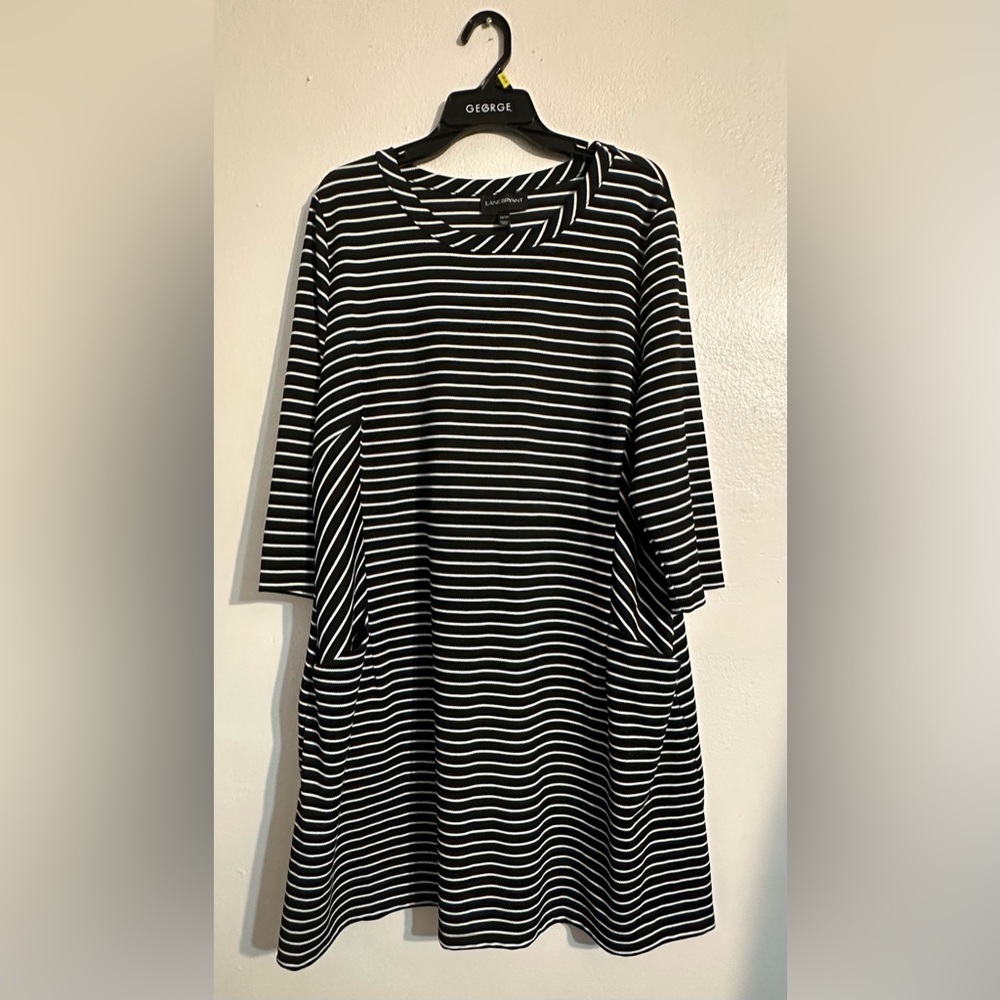 Lane Bryant 3/4 Sleeve Dresses Plus Size